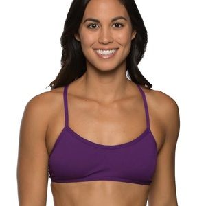 Jolyn Grayson Bikini Top Dark Purple